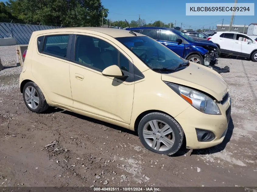 2014 Chevrolet Spark Ls Auto VIN: KL8CB6S95EC439294 Lot: 40492511