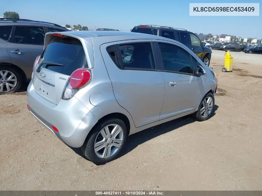 2014 Chevrolet Spark 1Lt Auto VIN: KL8CD6S98EC453409 Lot: 40527411