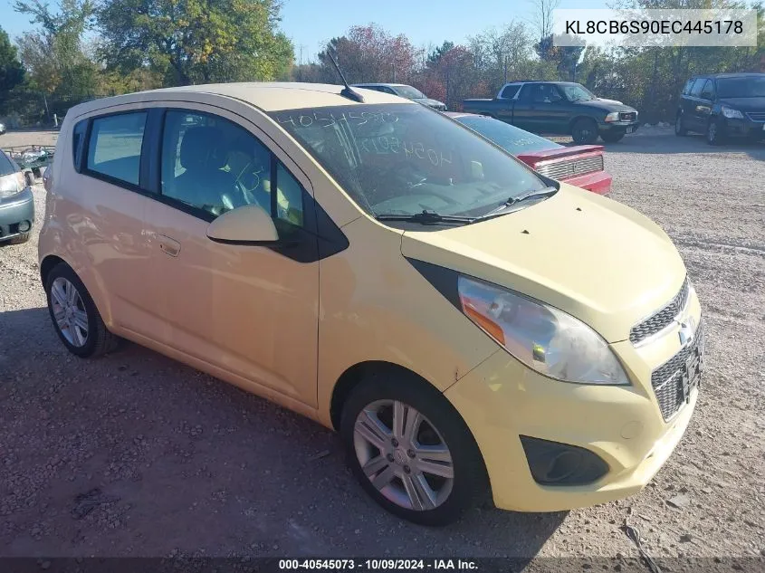 KL8CB6S90EC445178 2014 Chevrolet Spark Ls