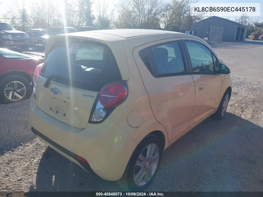 KL8CB6S90EC445178 2014 Chevrolet Spark Ls