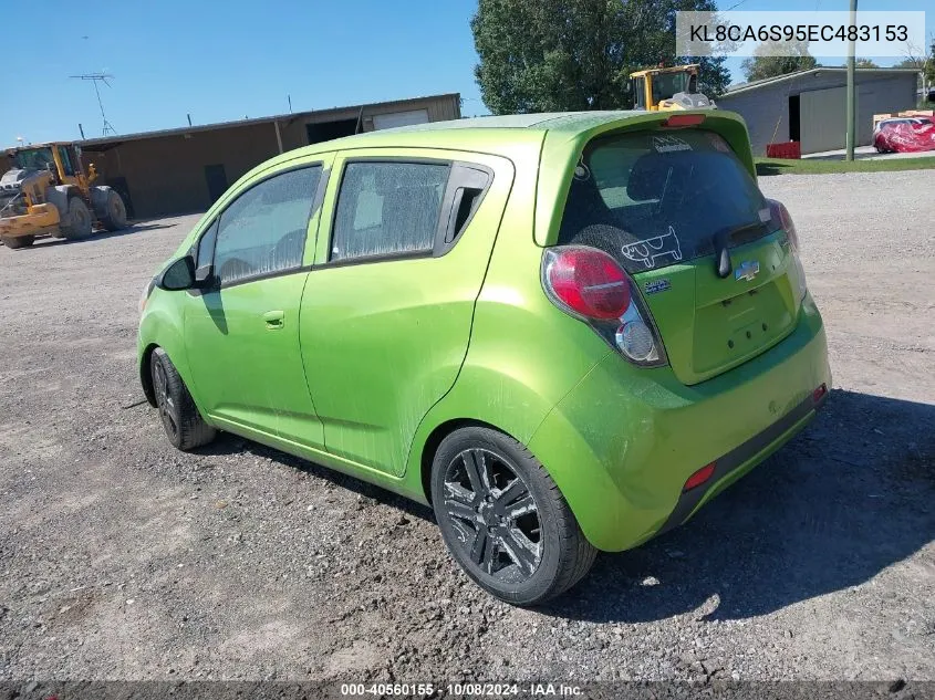 KL8CA6S95EC483153 2014 Chevrolet Spark Ls Manual