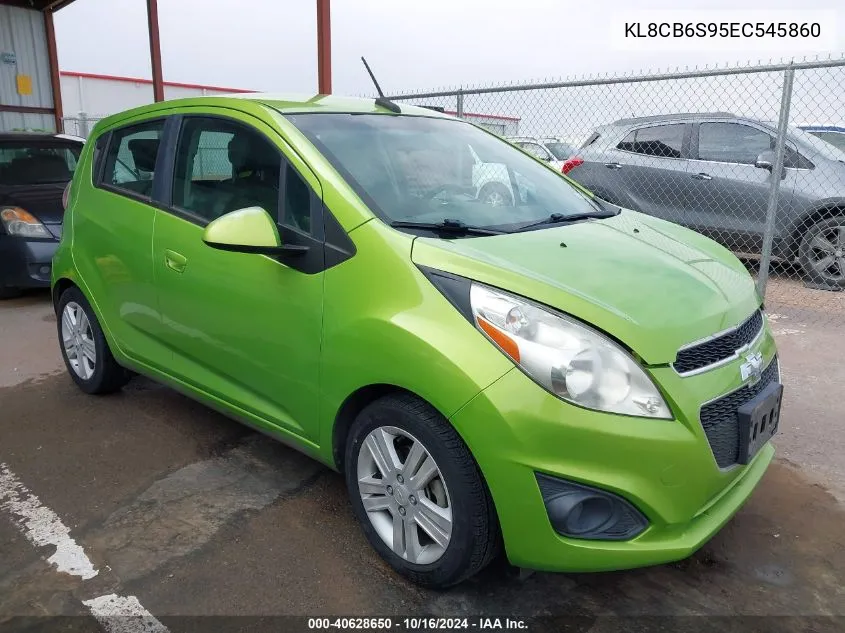 2014 Chevrolet Spark Ls Auto VIN: KL8CB6S95EC545860 Lot: 40628650