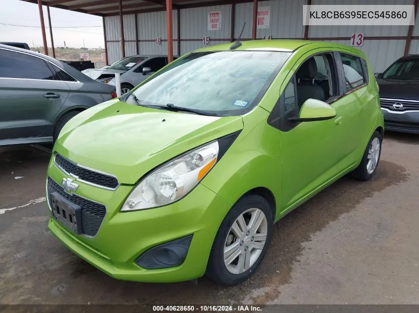 2014 Chevrolet Spark Ls Auto VIN: KL8CB6S95EC545860 Lot: 40628650