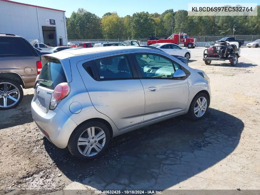 2014 Chevrolet Spark 1Lt Auto VIN: KL8CD6S97EC532764 Lot: 40632425