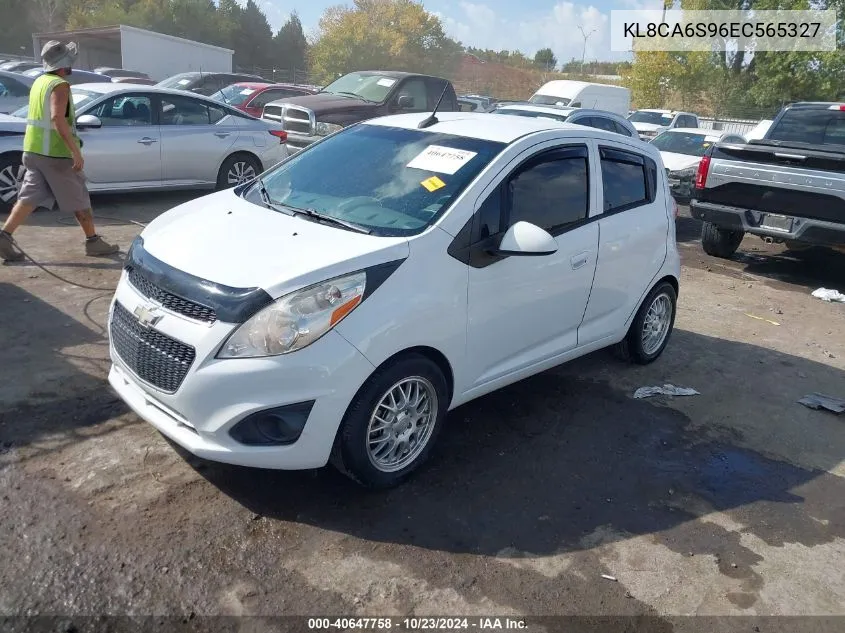 2014 Chevrolet Spark Ls Manual VIN: KL8CA6S96EC565327 Lot: 40647758