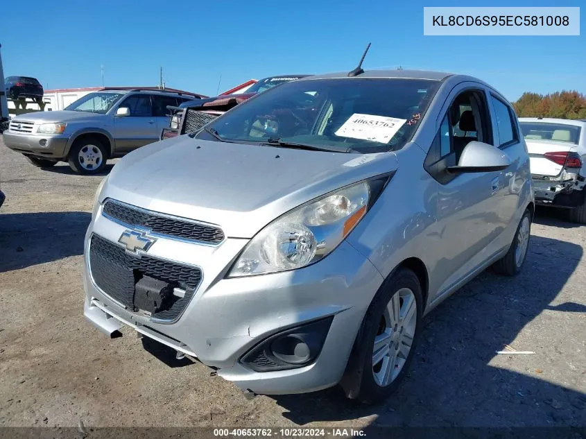 KL8CD6S95EC581008 2014 Chevrolet Spark 1Lt Auto