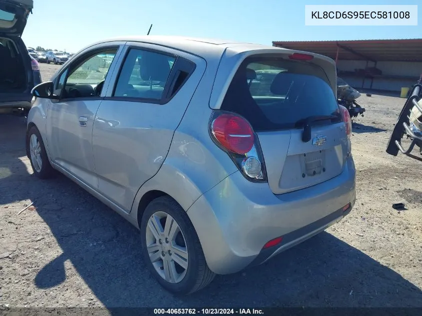 KL8CD6S95EC581008 2014 Chevrolet Spark 1Lt Auto