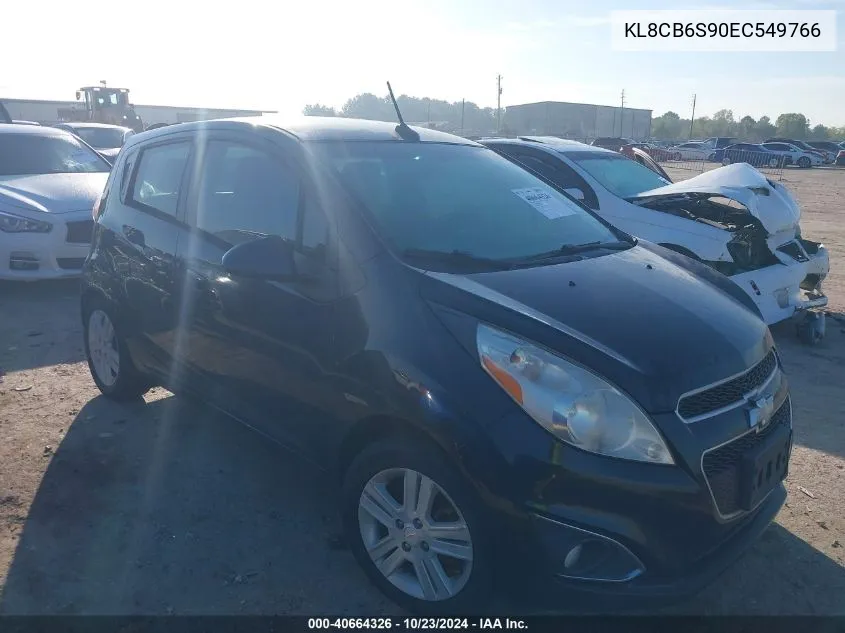 2014 Chevrolet Spark Ls Auto VIN: KL8CB6S90EC549766 Lot: 40664326