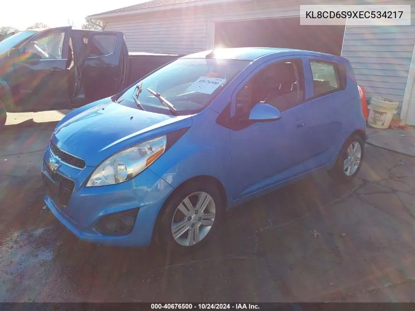 KL8CD6S9XEC534217 2014 Chevrolet Spark 1Lt Auto