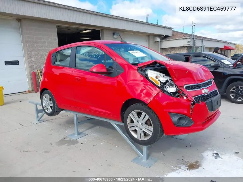 2014 Chevrolet Spark 1Lt Auto VIN: KL8CD6S91EC459777 Lot: 40678933