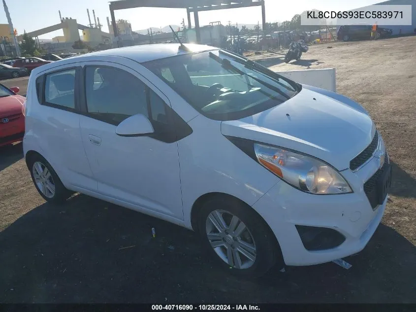 KL8CD6S93EC583971 2014 Chevrolet Spark 1Lt Auto