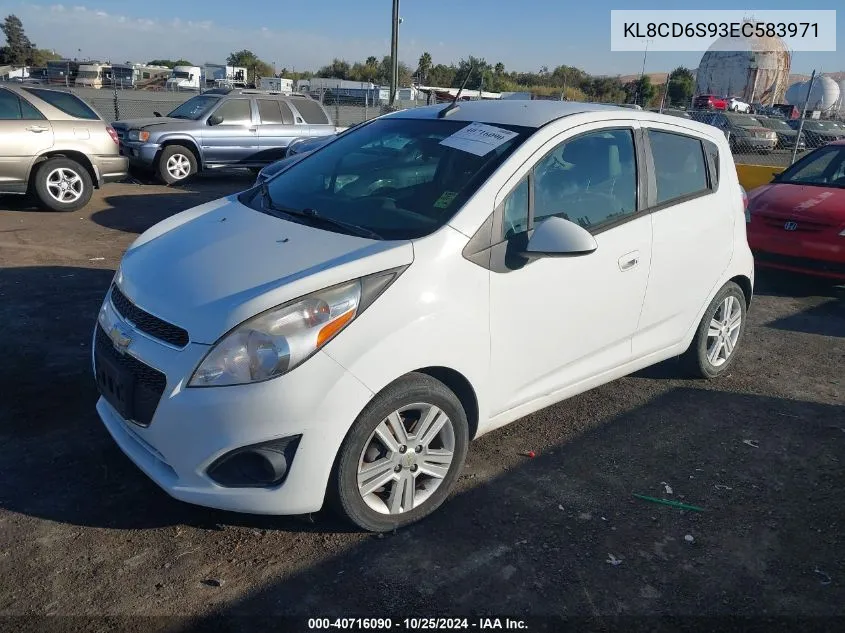 KL8CD6S93EC583971 2014 Chevrolet Spark 1Lt Auto