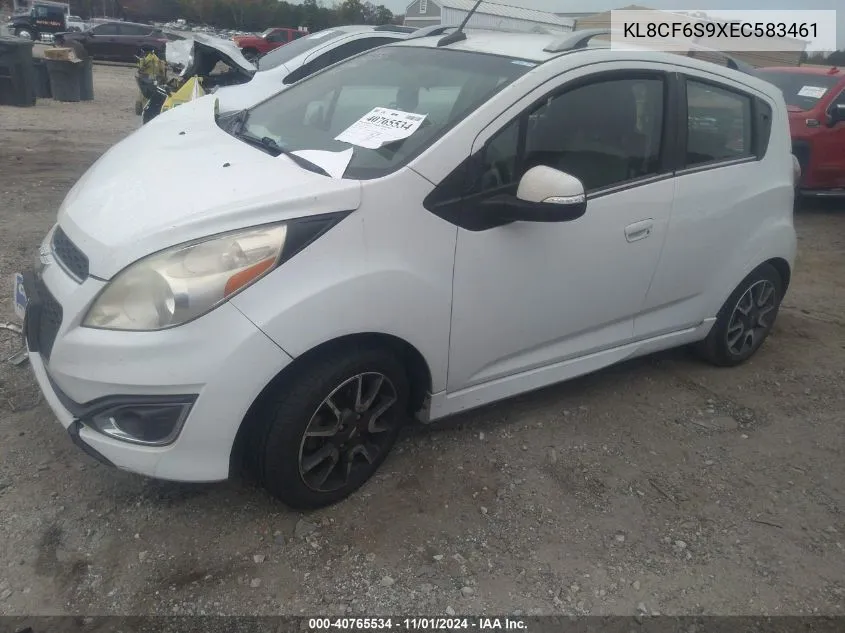 2014 Chevrolet Spark 2Lt Auto VIN: KL8CF6S9XEC583461 Lot: 40765534