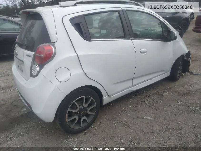 2014 Chevrolet Spark 2Lt Auto VIN: KL8CF6S9XEC583461 Lot: 40765534