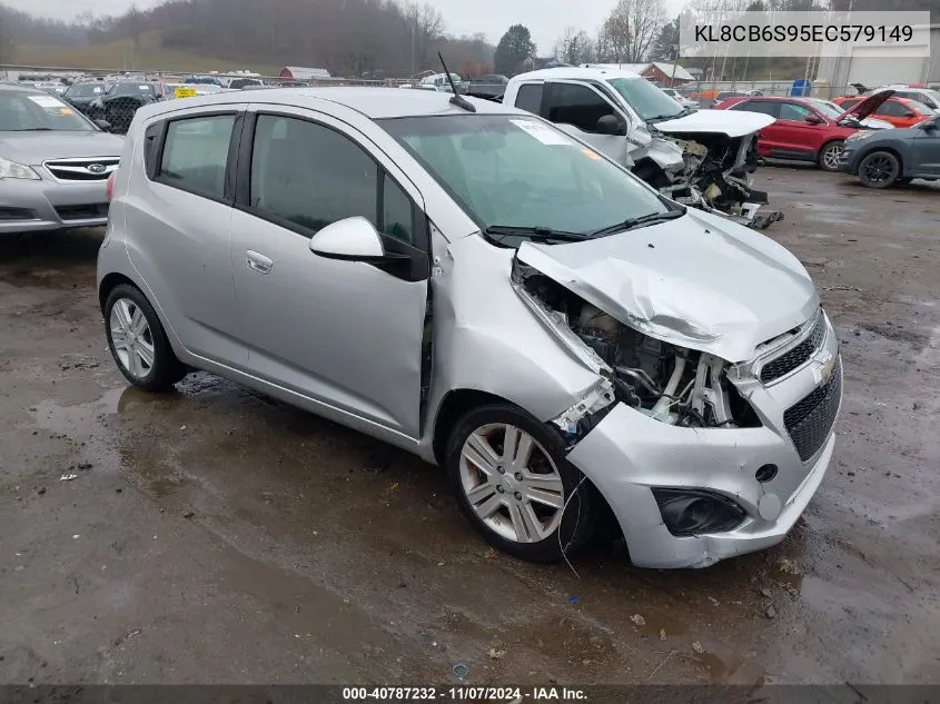 2014 Chevrolet Spark Ls Auto VIN: KL8CB6S95EC579149 Lot: 40787232