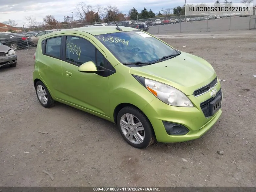 2014 Chevrolet Spark Ls Auto VIN: KL8CB6S91EC427854 Lot: 40818089