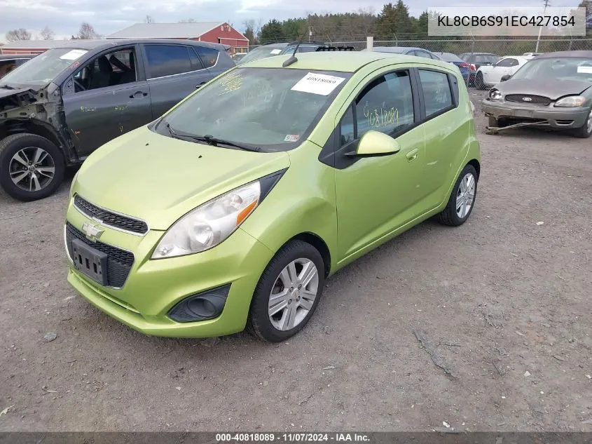 2014 Chevrolet Spark Ls Auto VIN: KL8CB6S91EC427854 Lot: 40818089