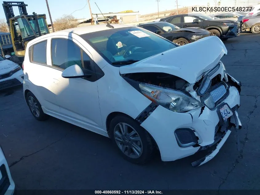 2014 Chevrolet Spark Ev 1Lt VIN: KL8CK6S00EC548277 Lot: 40860592