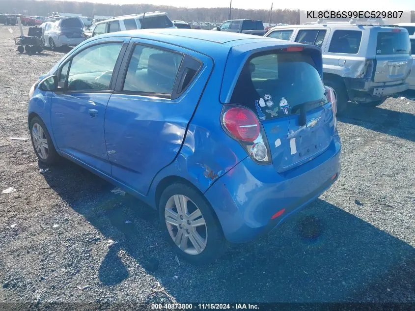 2014 Chevrolet Spark Ls Auto VIN: KL8CB6S99EC529807 Lot: 40873800