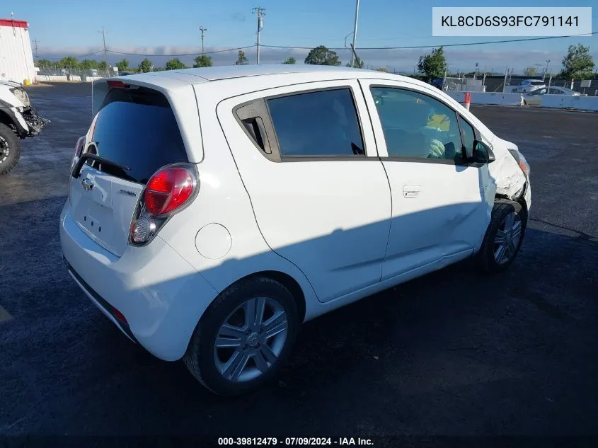 KL8CD6S93FC791141 2015 Chevrolet Spark 1Lt Cvt