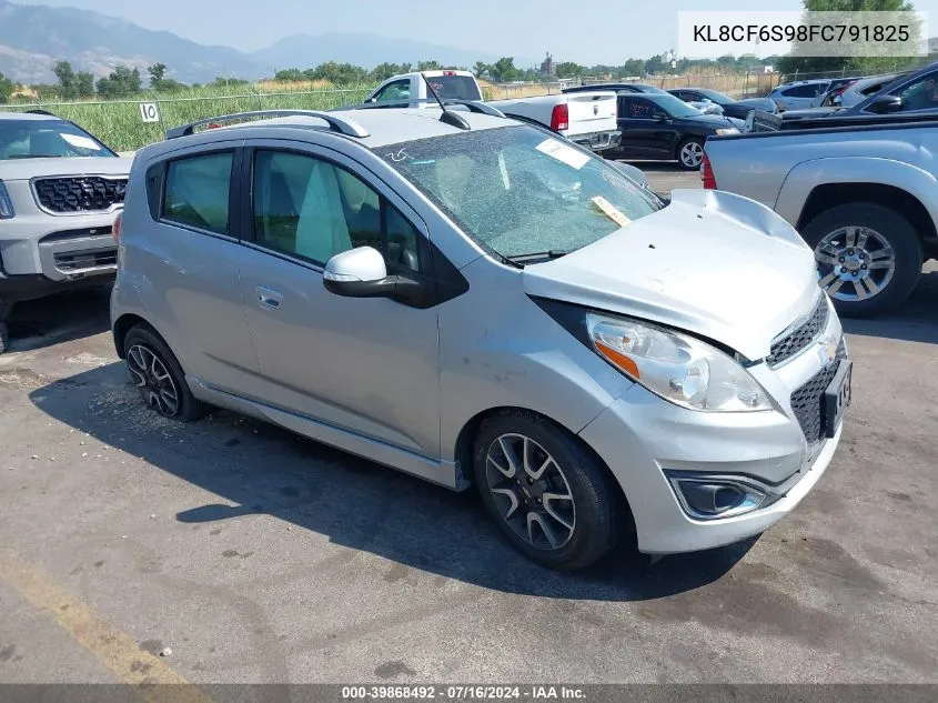 2015 Chevrolet Spark 2Lt Cvt VIN: KL8CF6S98FC791825 Lot: 39868492