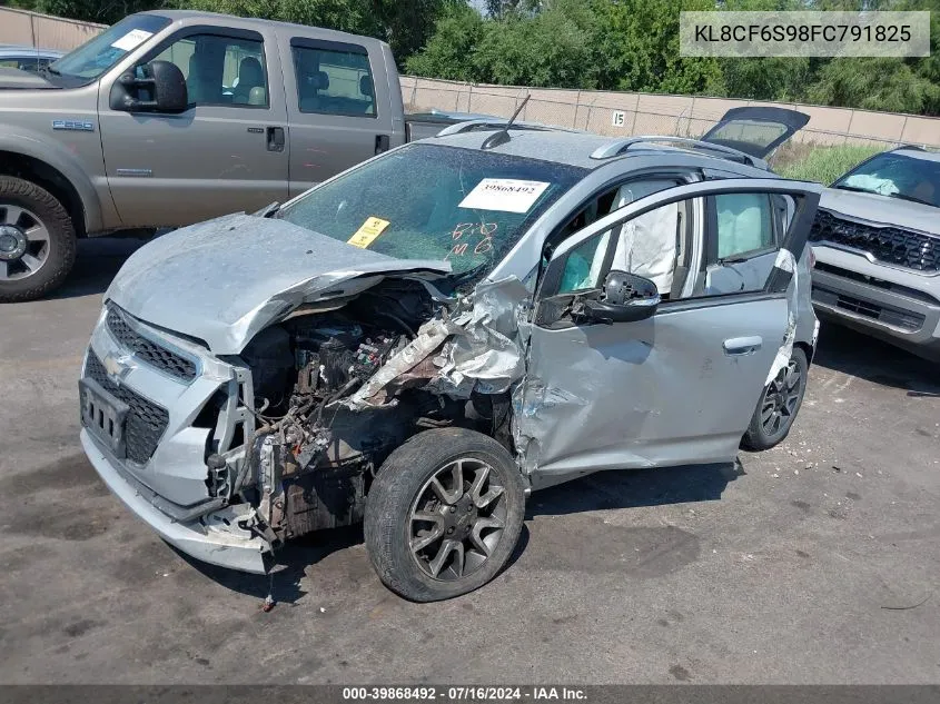 2015 Chevrolet Spark 2Lt Cvt VIN: KL8CF6S98FC791825 Lot: 39868492