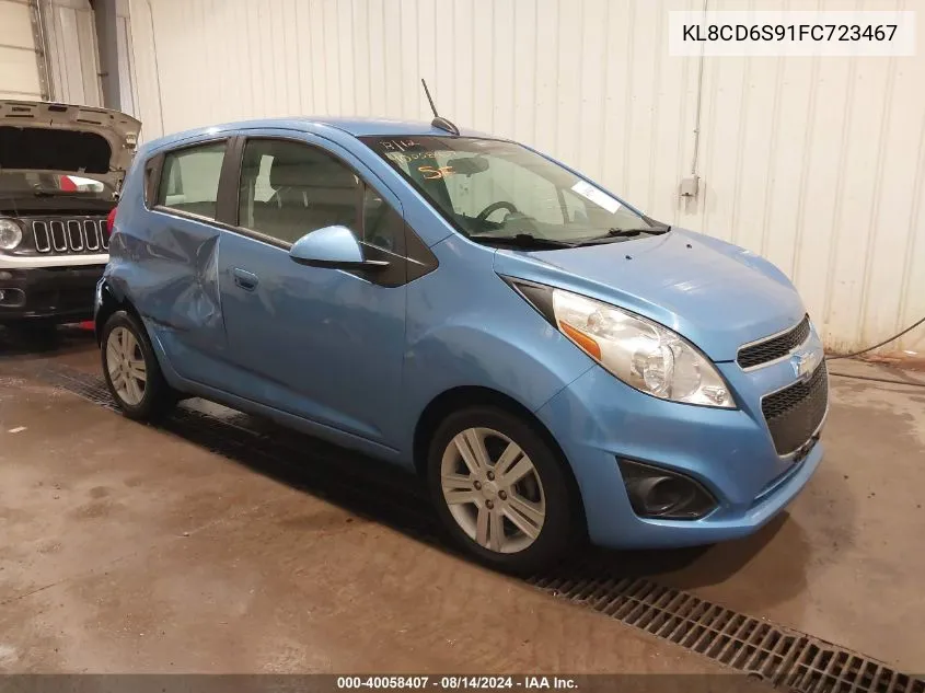 KL8CD6S91FC723467 2015 Chevrolet Spark 1Lt Cvt