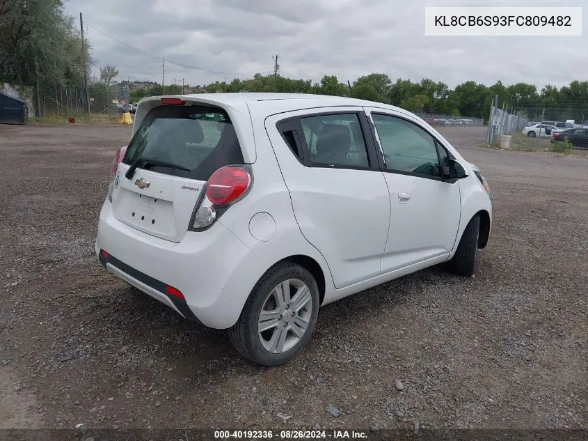 KL8CB6S93FC809482 2015 Chevrolet Spark Ls Cvt