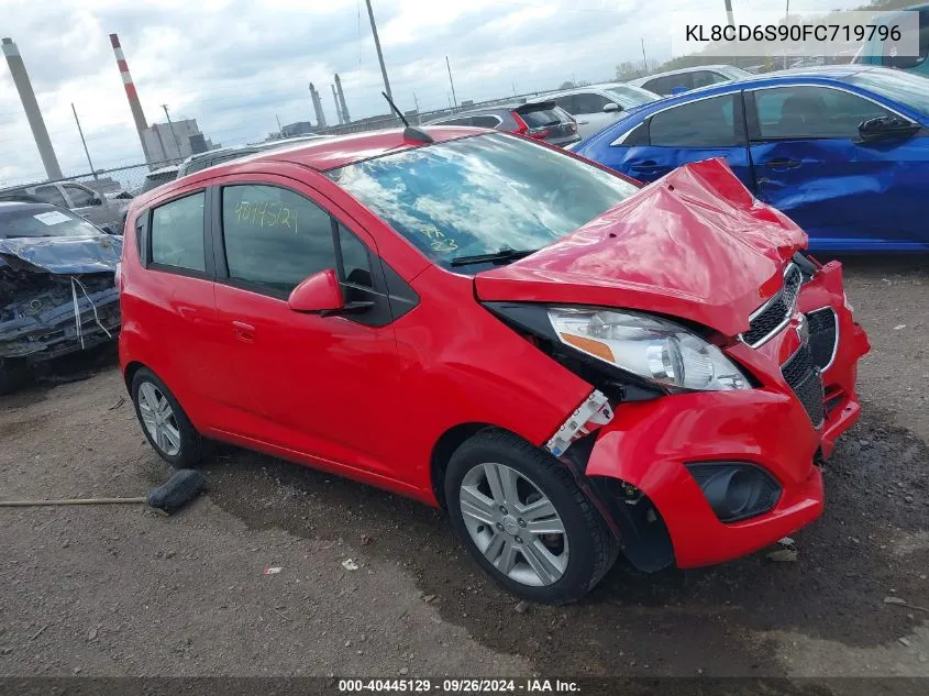 2015 Chevrolet Spark 1Lt Cvt VIN: KL8CD6S90FC719796 Lot: 40445129