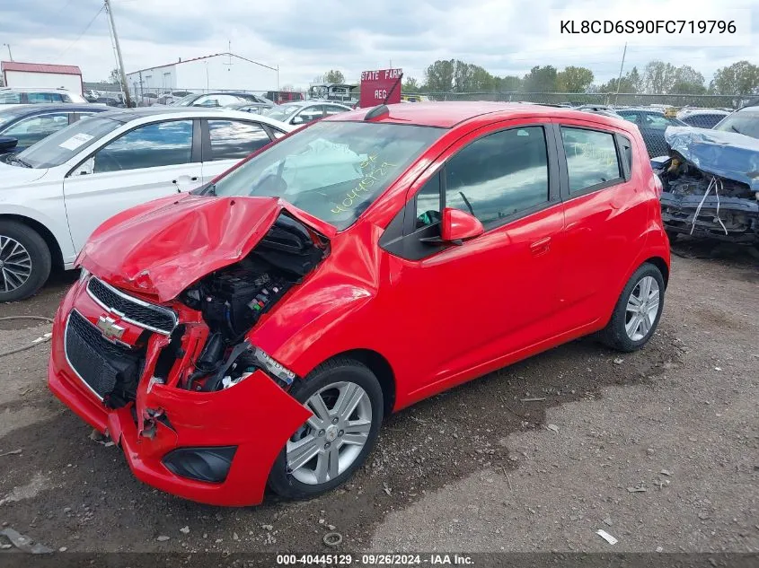 2015 Chevrolet Spark 1Lt Cvt VIN: KL8CD6S90FC719796 Lot: 40445129