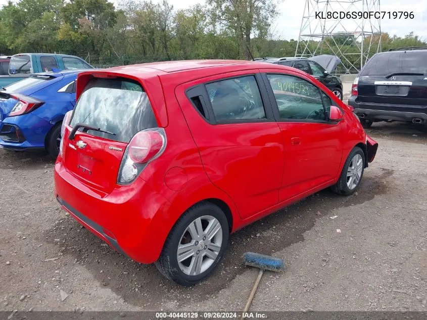 2015 Chevrolet Spark 1Lt Cvt VIN: KL8CD6S90FC719796 Lot: 40445129