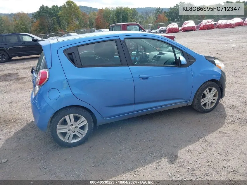 2015 Chevrolet Spark Ls Cvt VIN: KL8CB6S95FC712347 Lot: 40530229