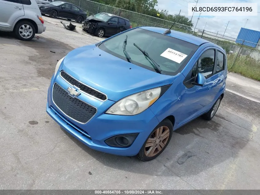 KL8CD6S93FC764196 2015 Chevrolet Spark 1Lt Cvt