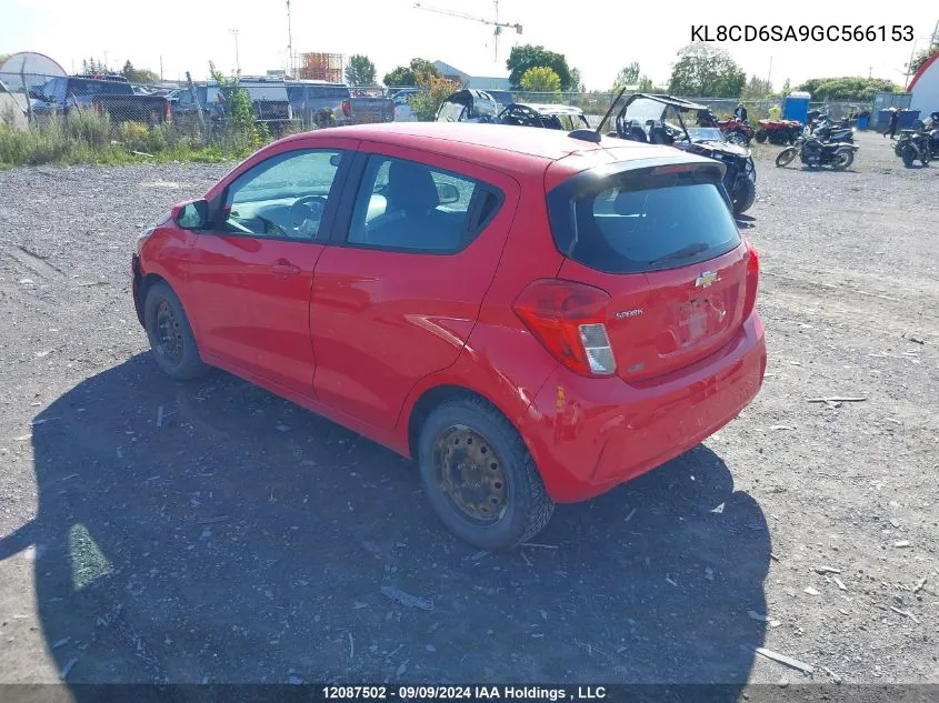 KL8CD6SA9GC566153 2016 Chevrolet Spark