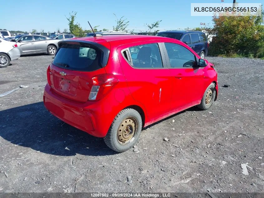 KL8CD6SA9GC566153 2016 Chevrolet Spark