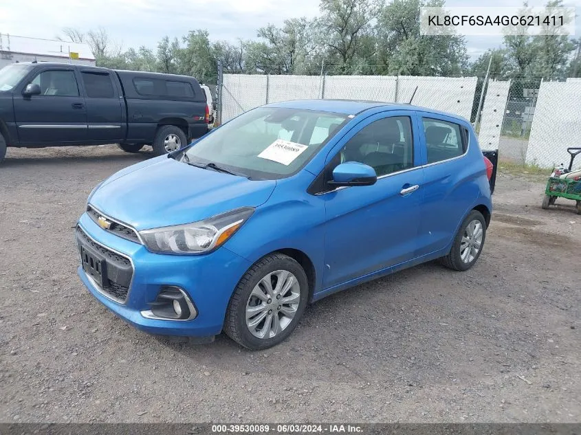 KL8CF6SA4GC621411 2016 Chevrolet Spark 2Lt Cvt