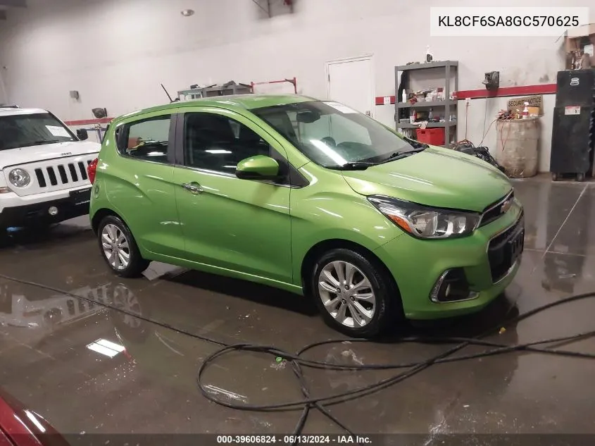 KL8CF6SA8GC570625 2016 Chevrolet Spark 2Lt Cvt