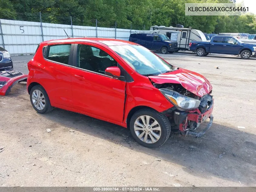 KL8CD6SAXGC564461 2016 Chevrolet Spark 1Lt Cvt