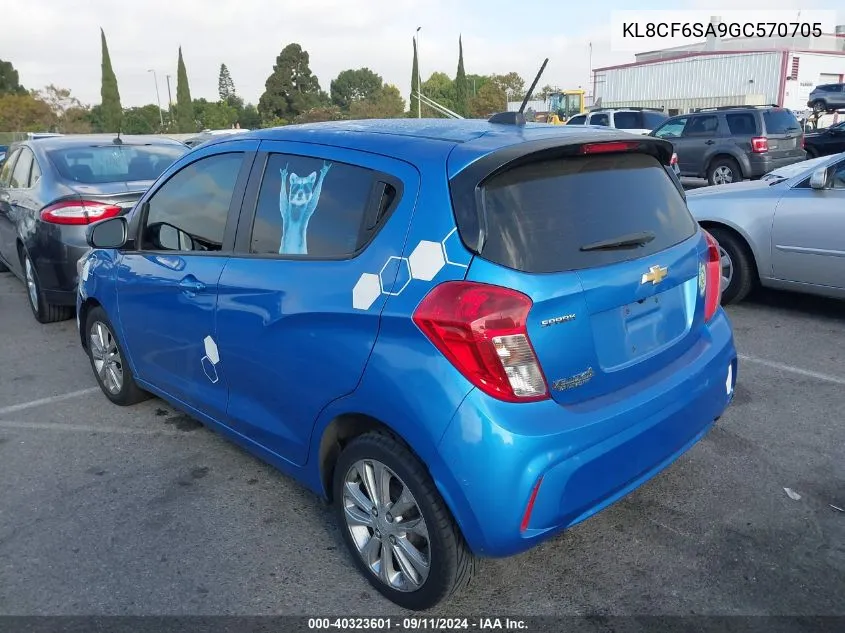 KL8CF6SA9GC570705 2016 Chevrolet Spark 2Lt