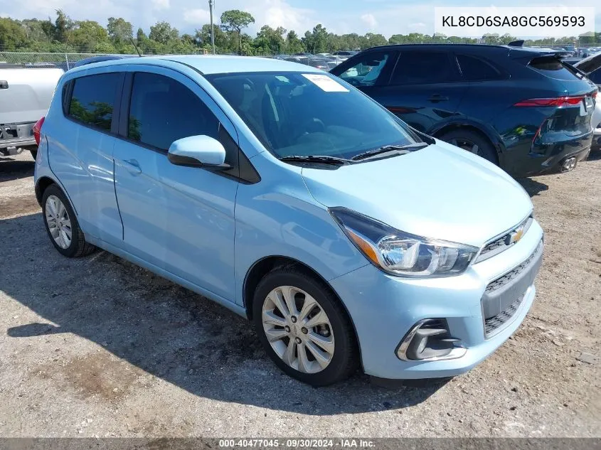 KL8CD6SA8GC569593 2016 Chevrolet Spark 1Lt