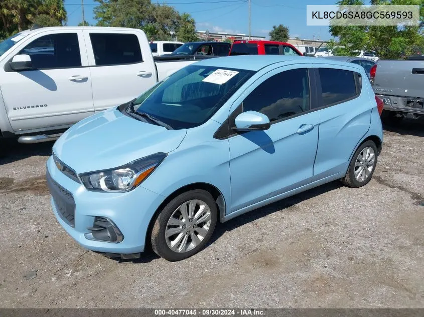 KL8CD6SA8GC569593 2016 Chevrolet Spark 1Lt