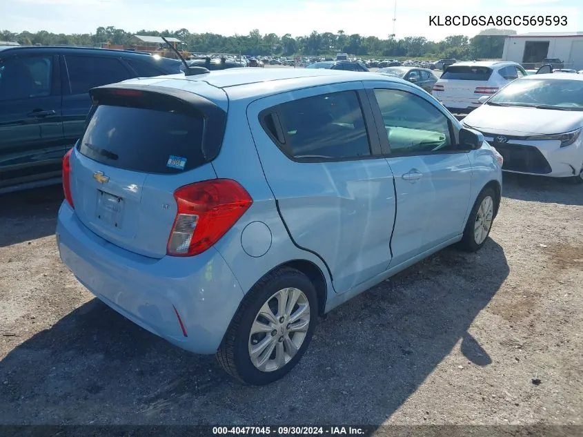 KL8CD6SA8GC569593 2016 Chevrolet Spark 1Lt