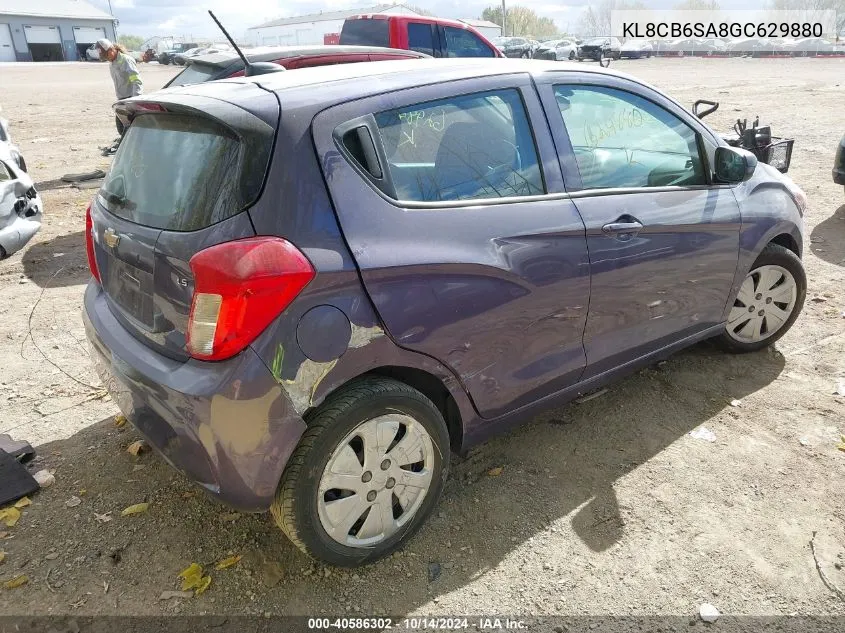 KL8CB6SA8GC629880 2016 Chevrolet Spark Ls Cvt