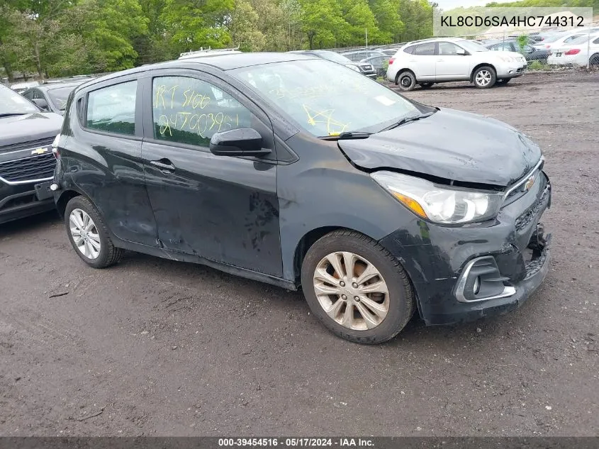 2017 Chevrolet Spark 1Lt Cvt VIN: KL8CD6SA4HC744312 Lot: 39454516