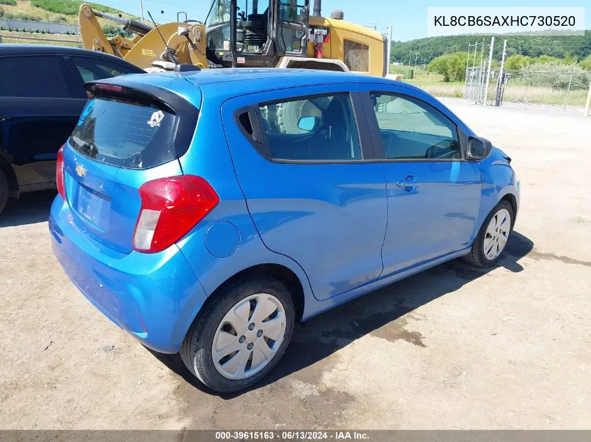 KL8CB6SAXHC730520 2017 Chevrolet Spark Ls Cvt