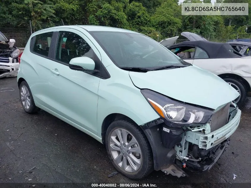 2017 Chevrolet Spark 1Lt Cvt VIN: KL8CD6SA5HC765640 Lot: 40040882