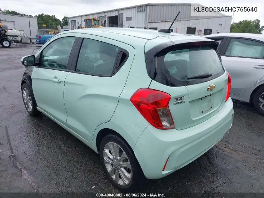 KL8CD6SA5HC765640 2017 Chevrolet Spark 1Lt Cvt