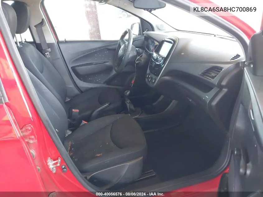 KL8CA6SA8HC700869 2017 Chevrolet Spark Ls Manual