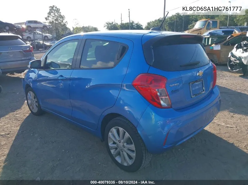 KL8CD6SA1HC761777 2017 Chevrolet Spark 1Lt Cvt