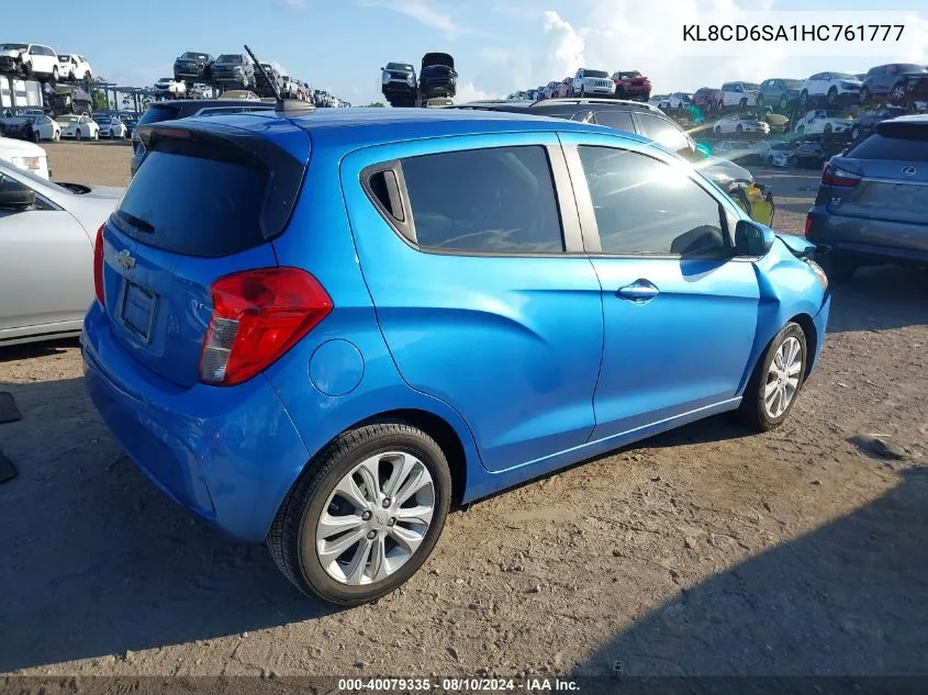 KL8CD6SA1HC761777 2017 Chevrolet Spark 1Lt Cvt